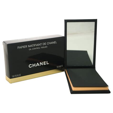 chanel papier matifiant|PAPIER MATIFIANT DE CHANEL OIL CONTROL TISSUES.